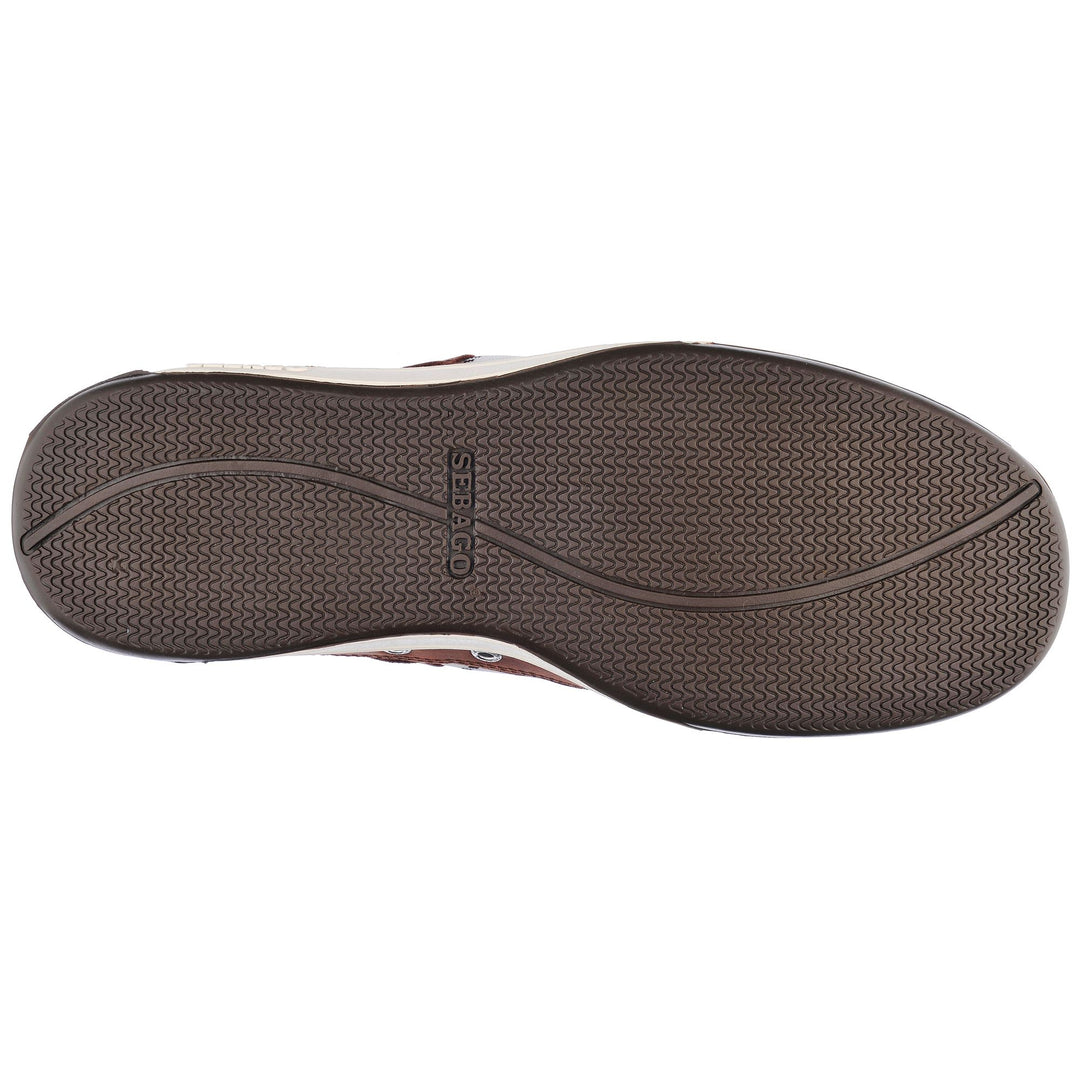 Mocasines de vela marrones para hombre con agarre antideslizante main