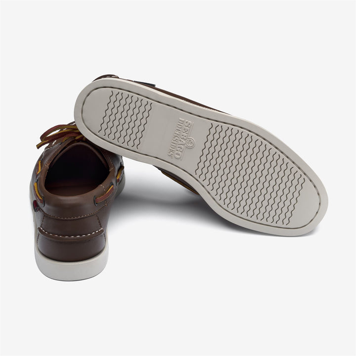 Brown Men's Nautical Moccasin Boat Shoes for Yachting 4