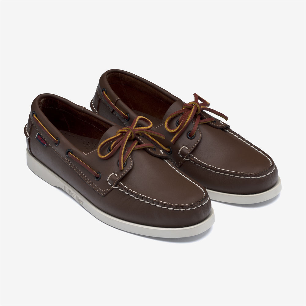 Brown Men's Nautical Moccasin Boat Shoes for Yachting 02