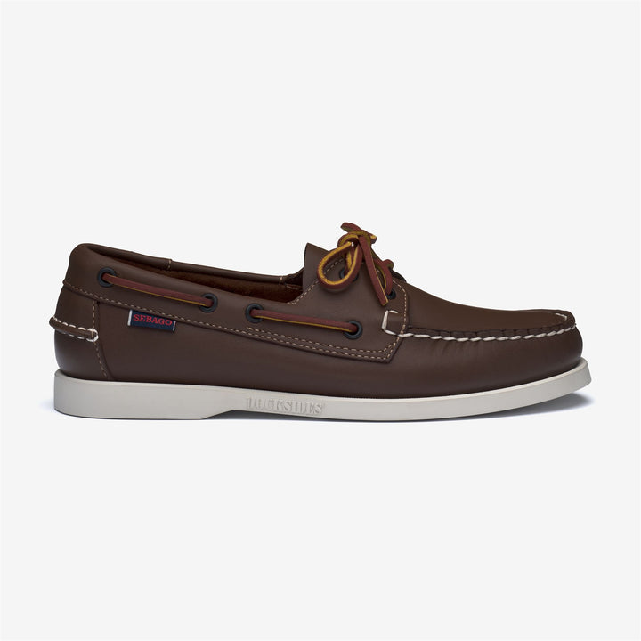 Brown Men's Nautical Moccasin Boat Shoes for Yachting 1
