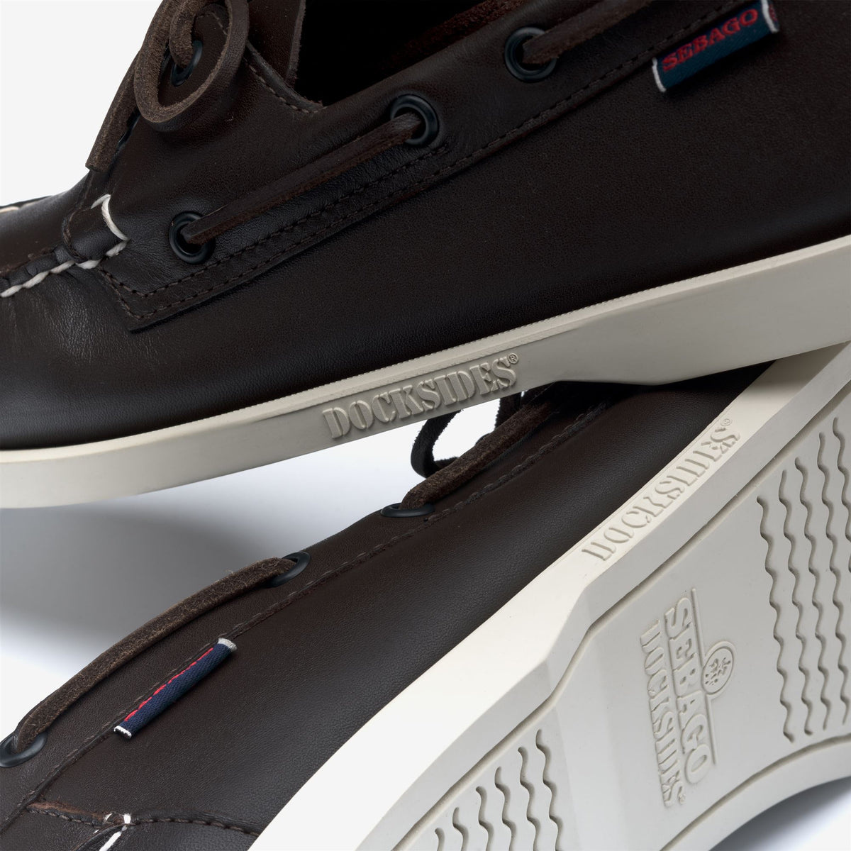 Brown Men's Leather Boat Shoe