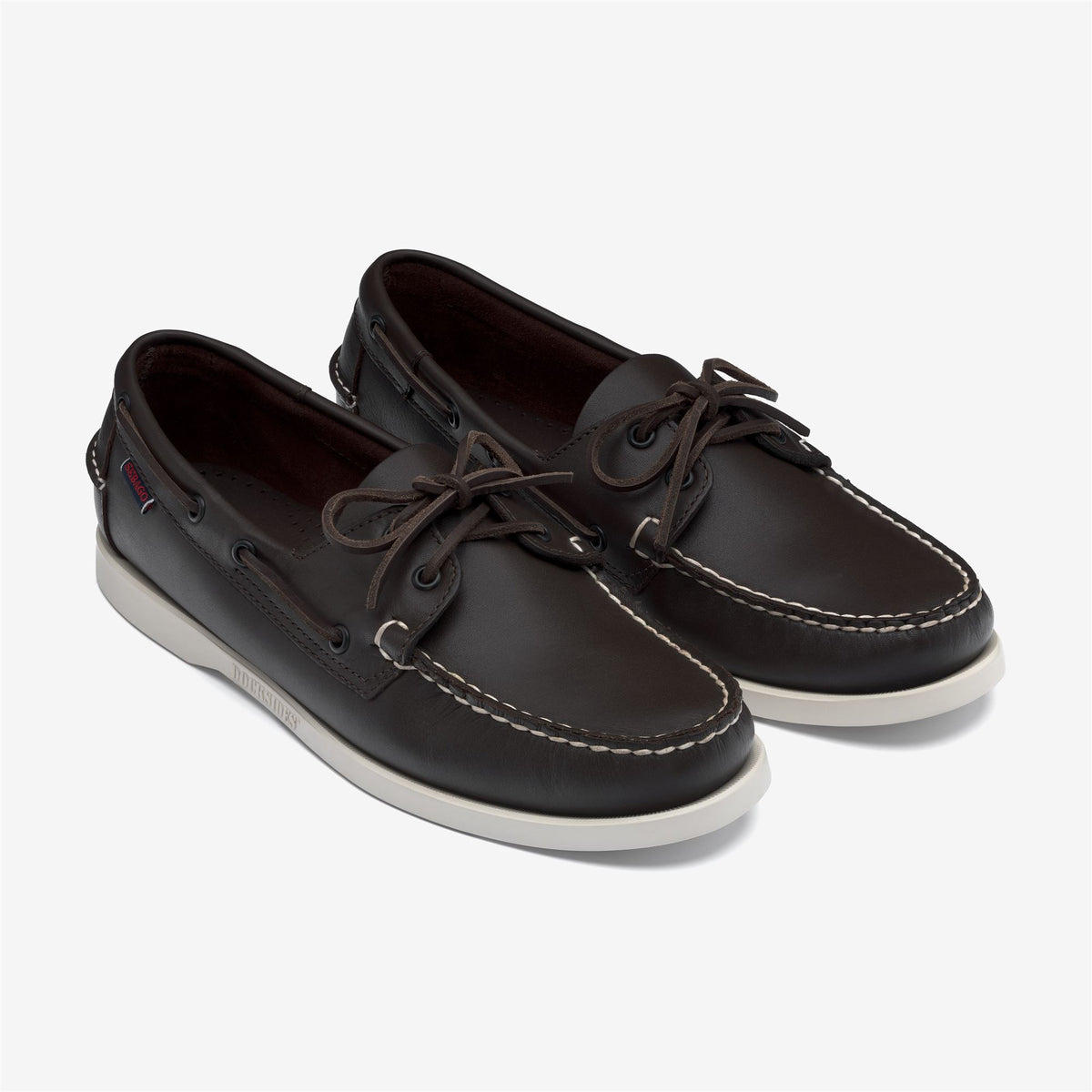 Brown Men's Leather Boat Shoe