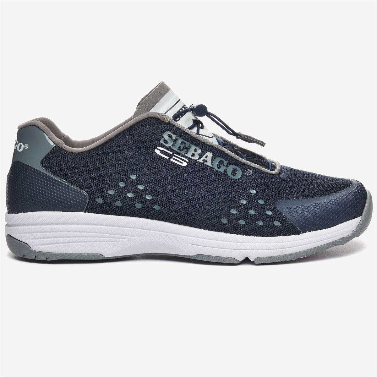 Sneaker traspirante blu da donna