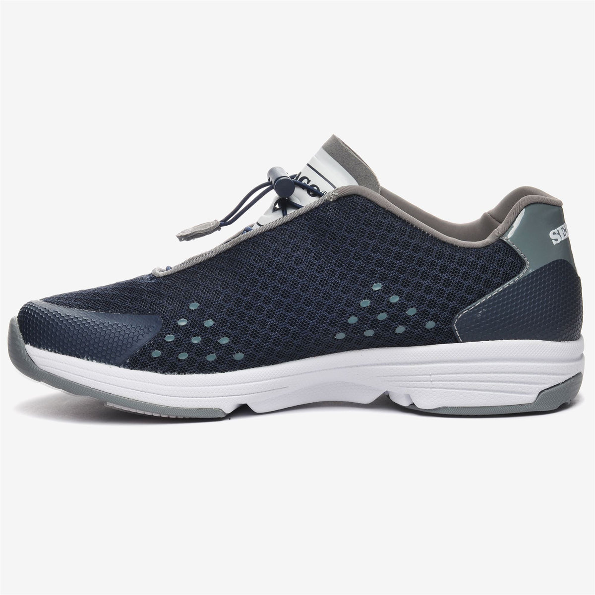 Sneaker traspirante blu da donna