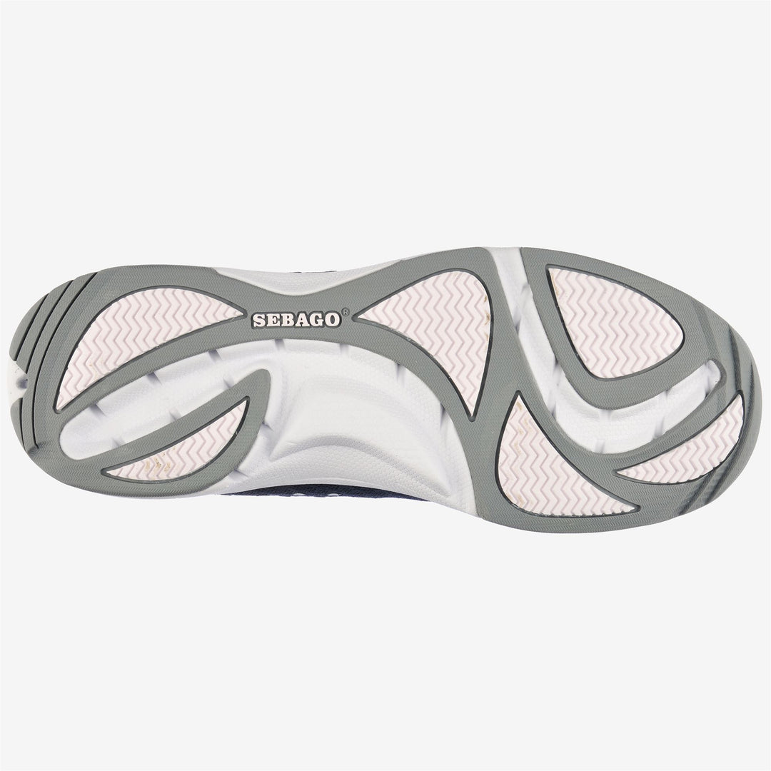 Navy Blue Women's Low Cut Sailing Sneakers with Drainage Technology main