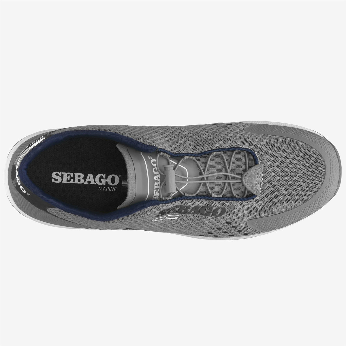 Sneaker traspirante grigio da donna