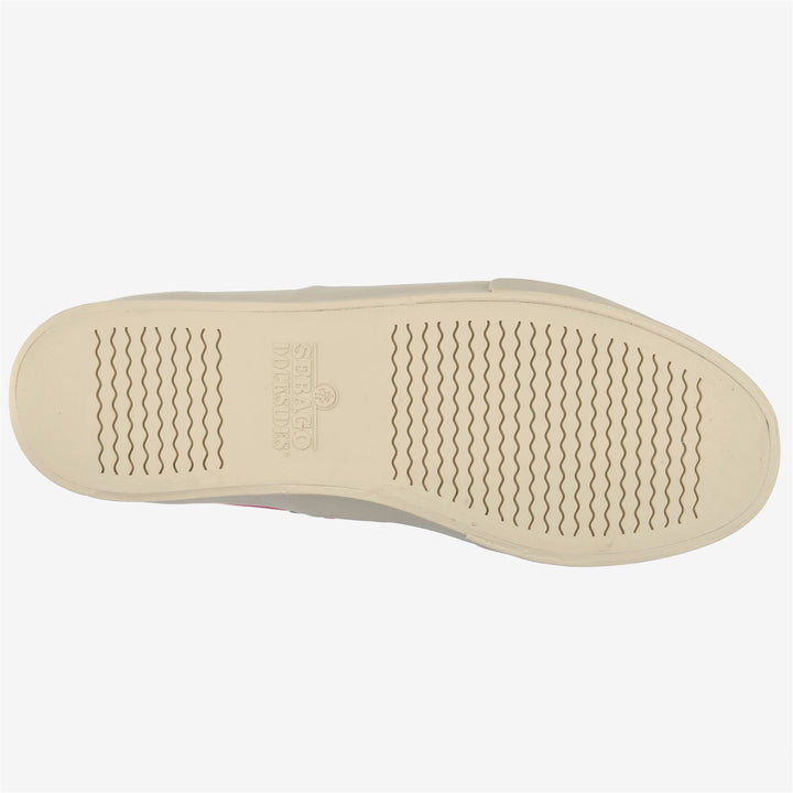 Sneakers Nautiche Basse Uomo Rosso Marrone per Vela 2