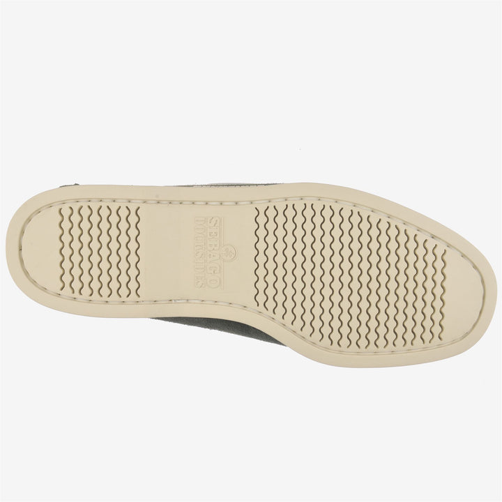 Mocassini Nautici Uomo Verde Taupe 2