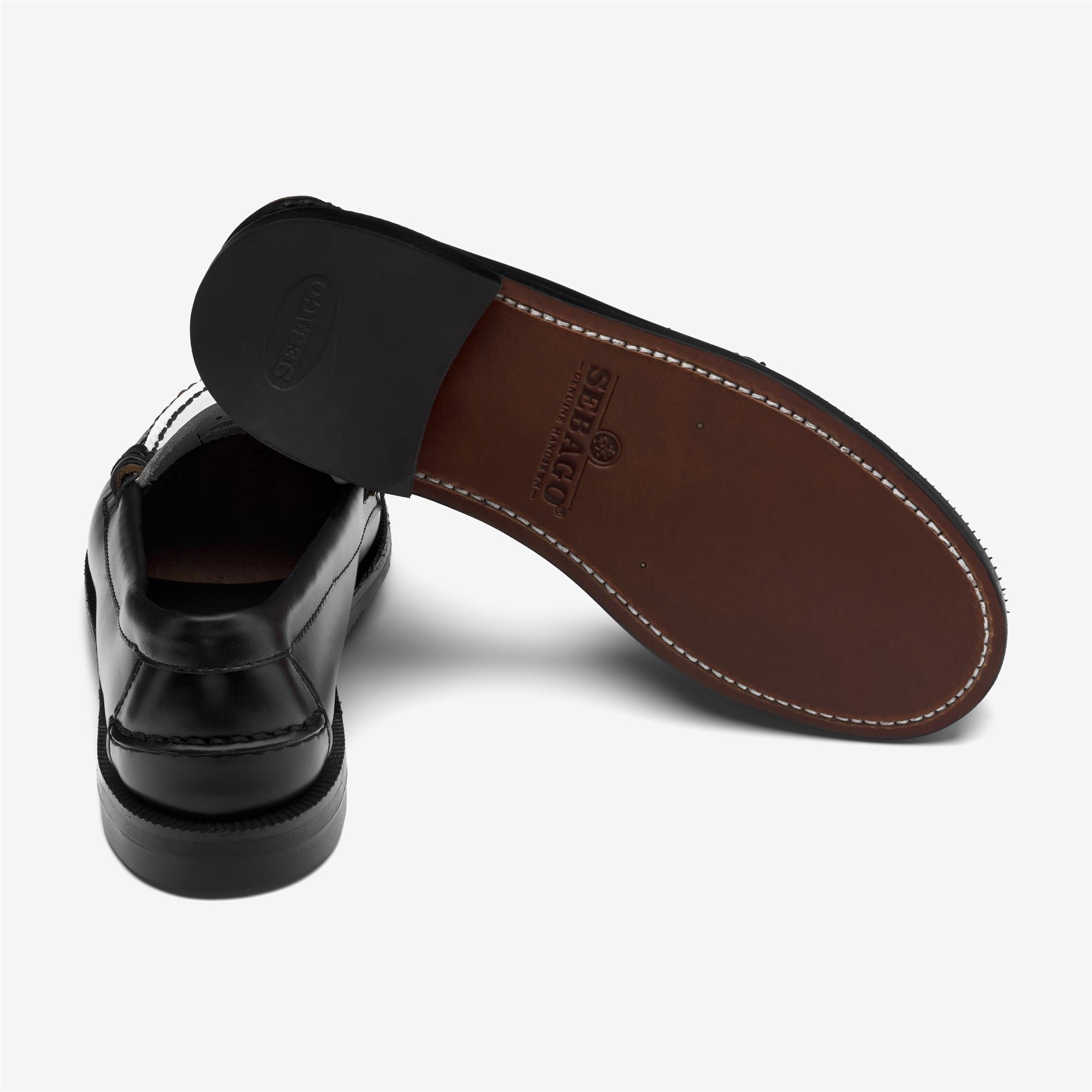 Moc Woman CLASSIC DAN WOMAN Moccasin BLACK-WHITE