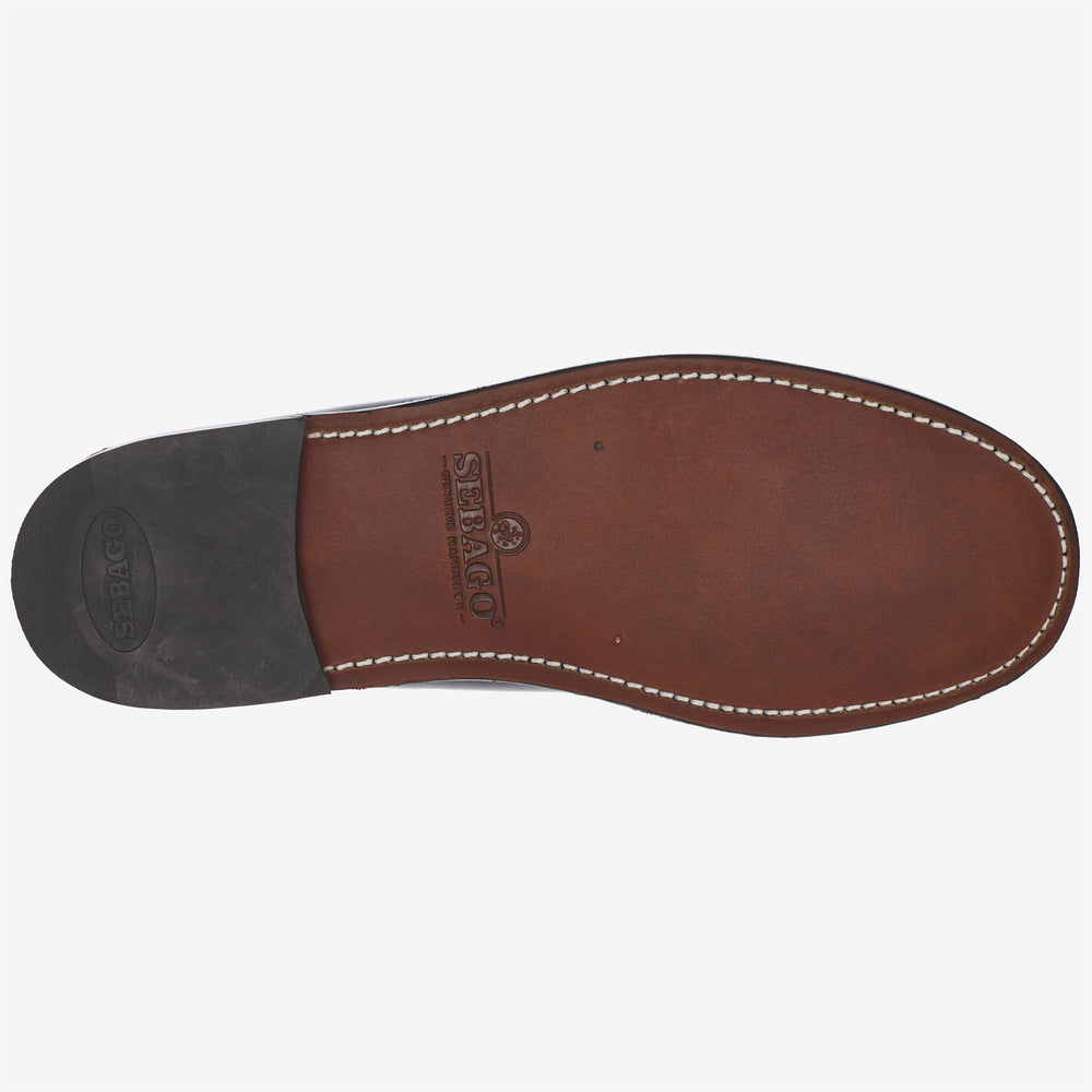 Mocasines de negocios de cuero color burdeos para mujer 02