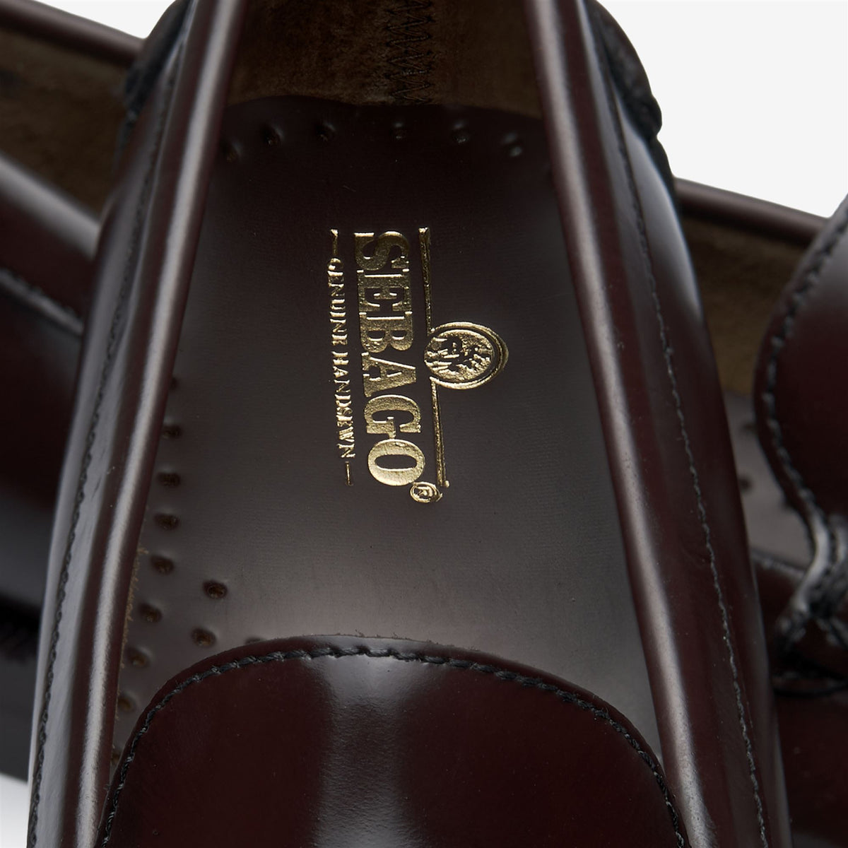 Mocassino in pelle marrone da donna