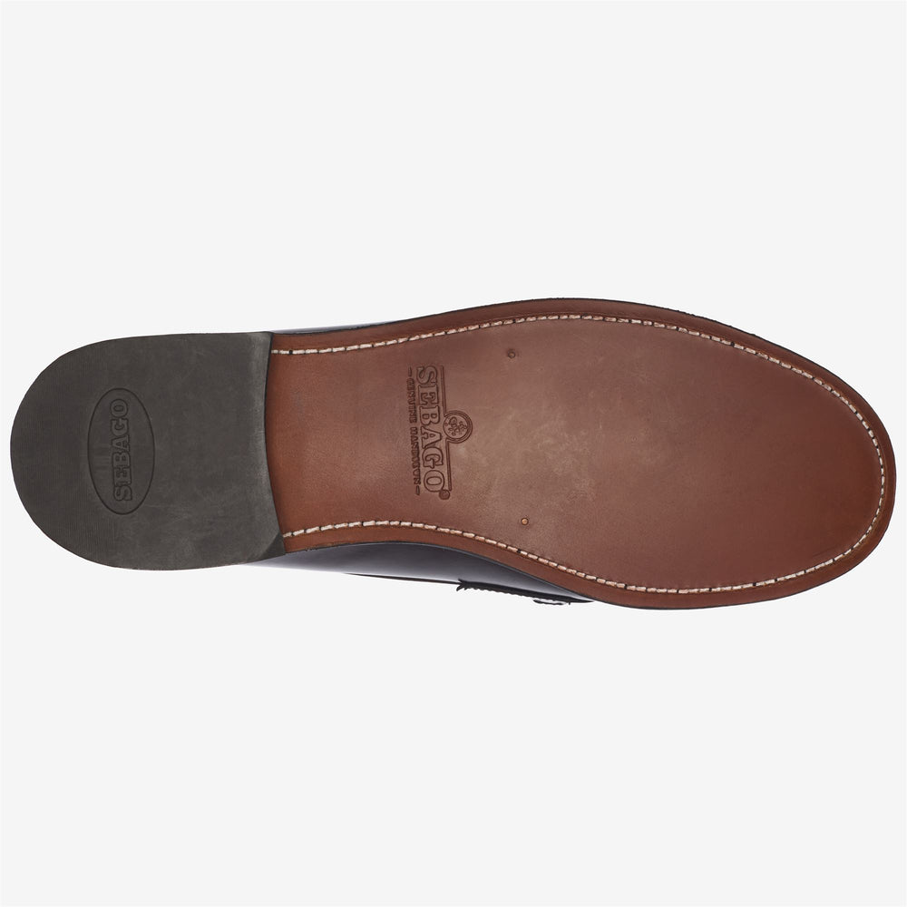 Burgundy Red Men's Leather Business Moccasin Loafers 02