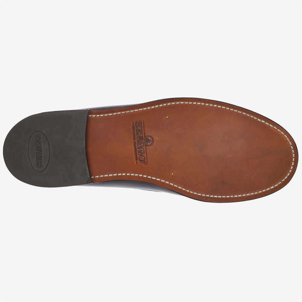 Burgundy Red Men's Leather Slip-On Business Moccasins 02
