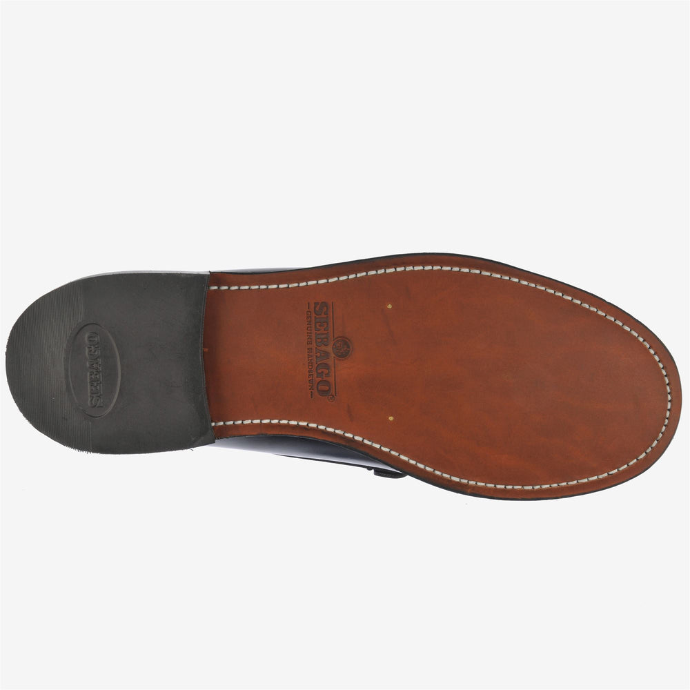 Mocasines de cuero de negocios negros para hombre 02