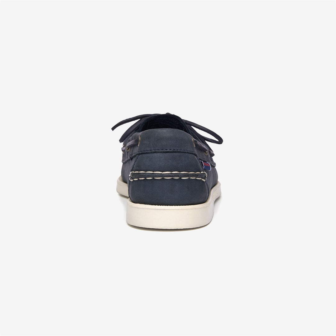 Navy Blue Men's Yachting Moccasin Boat Shoes main