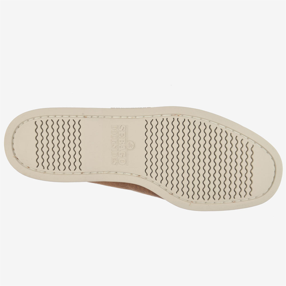 Chaussures bateau mocassins marron orange pour homme 02