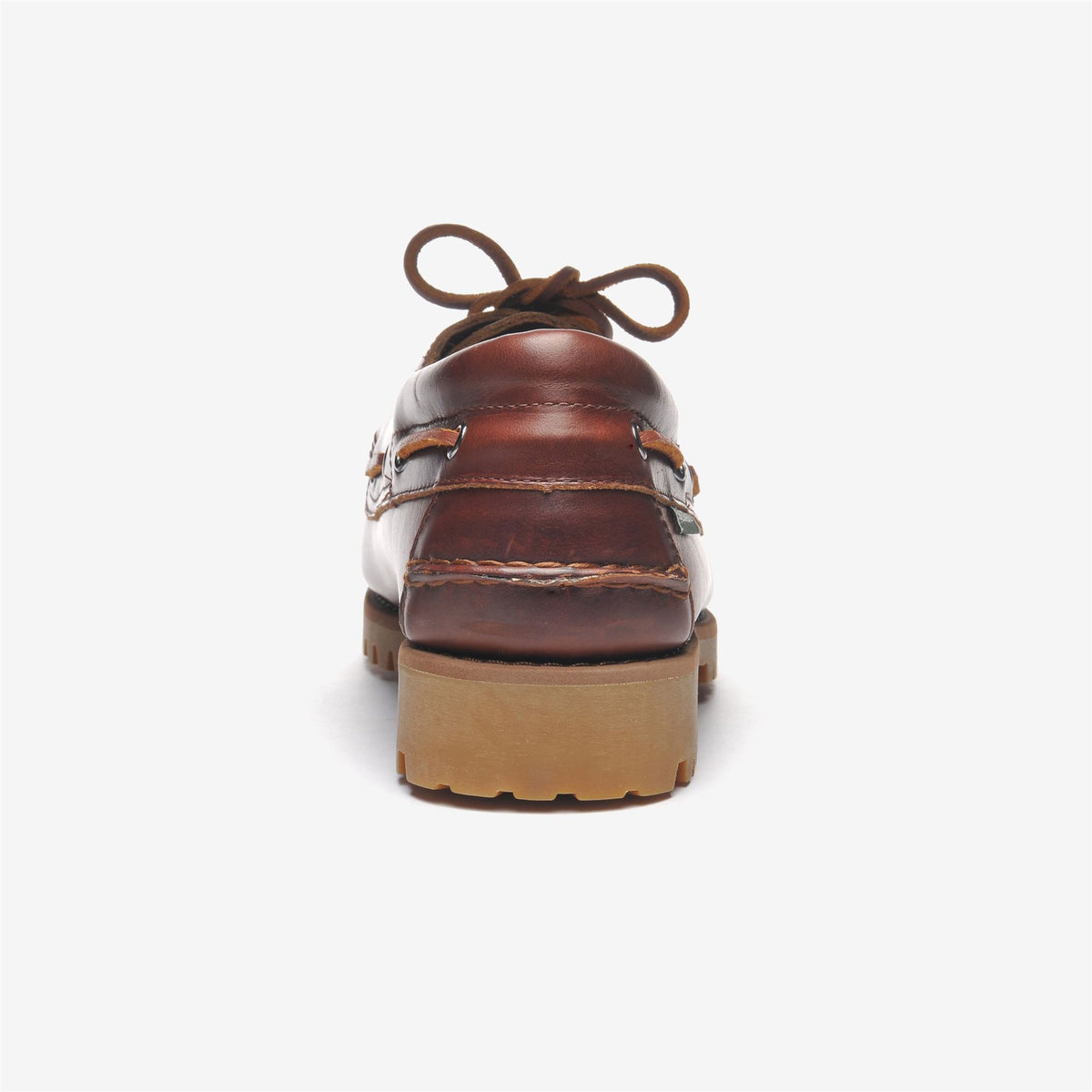 Brown Men's Leather Boat Shoe