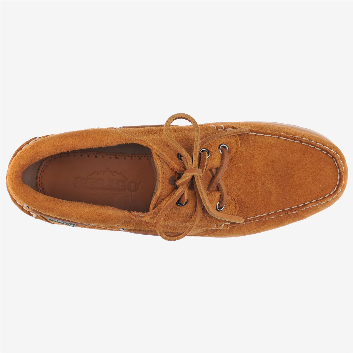 Brown Men's Suede Boat Shoe