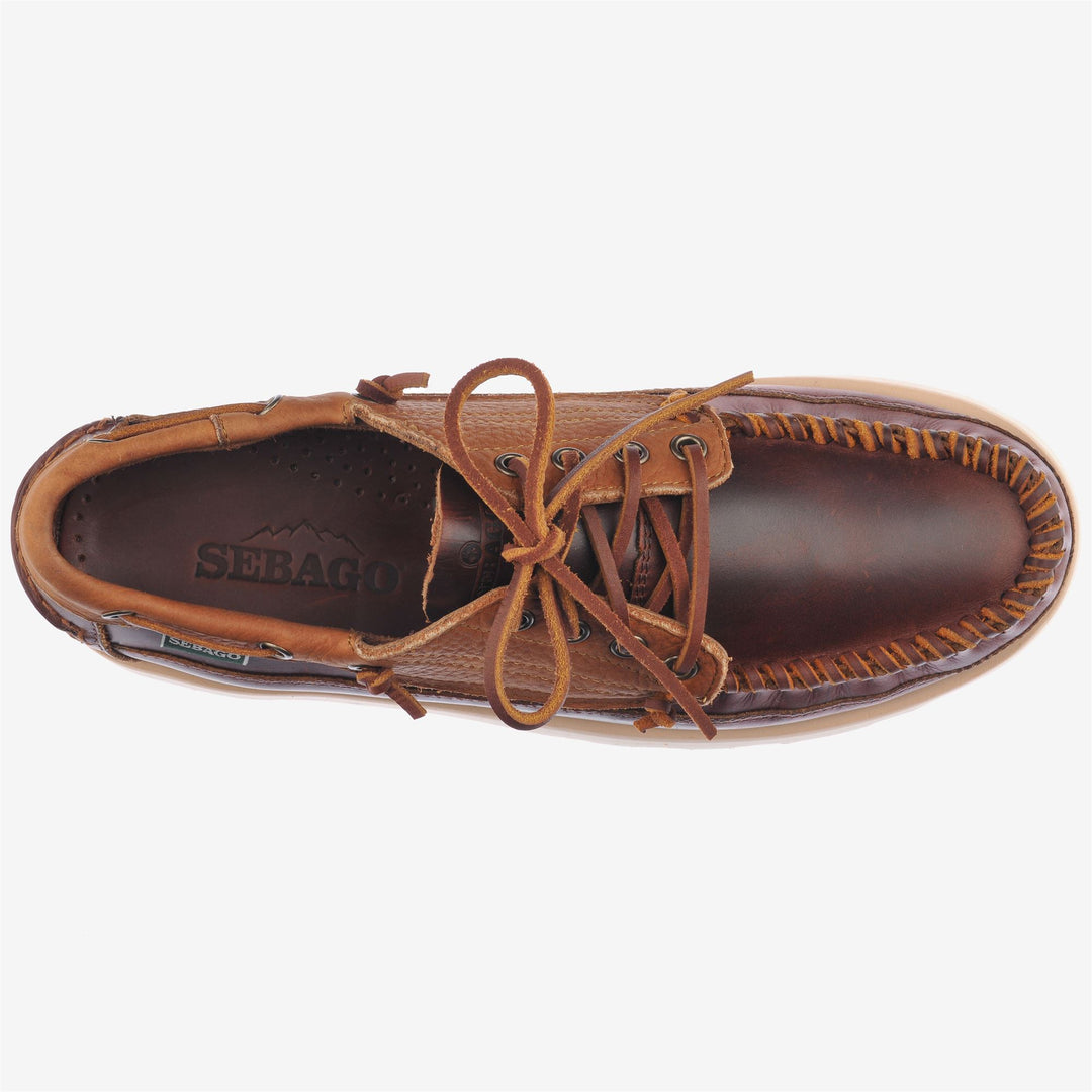 Moc Man SENECA Moccasin BROWN CINNAMON - Main Image