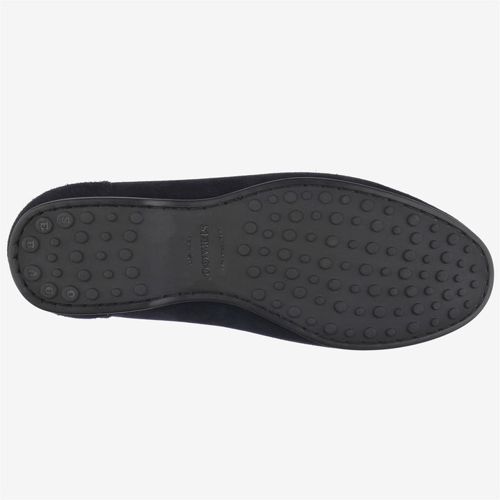 Mocassins de conduite en daim bleu marine pour homme avec semelle antidérapante 2