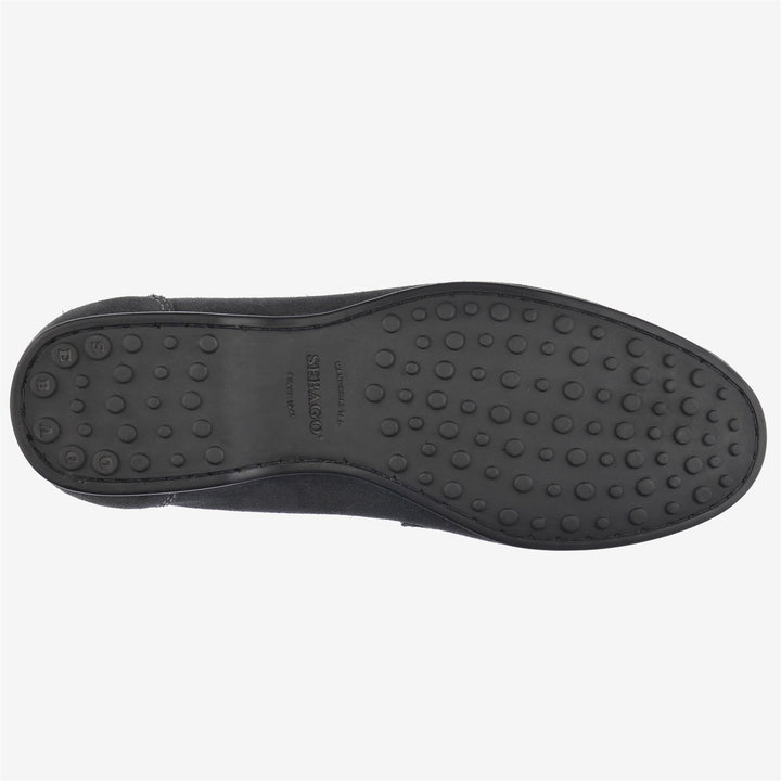 Mocassini da Guida Uomo in Suede Grigio Scuro con Suola Antiscivolo 2