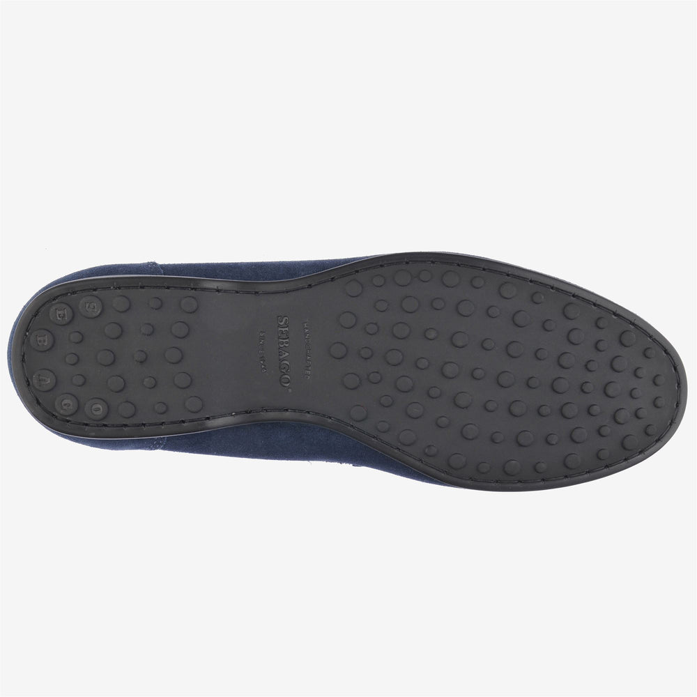 Powder Blue Men's Suede Driving Moccasins 02