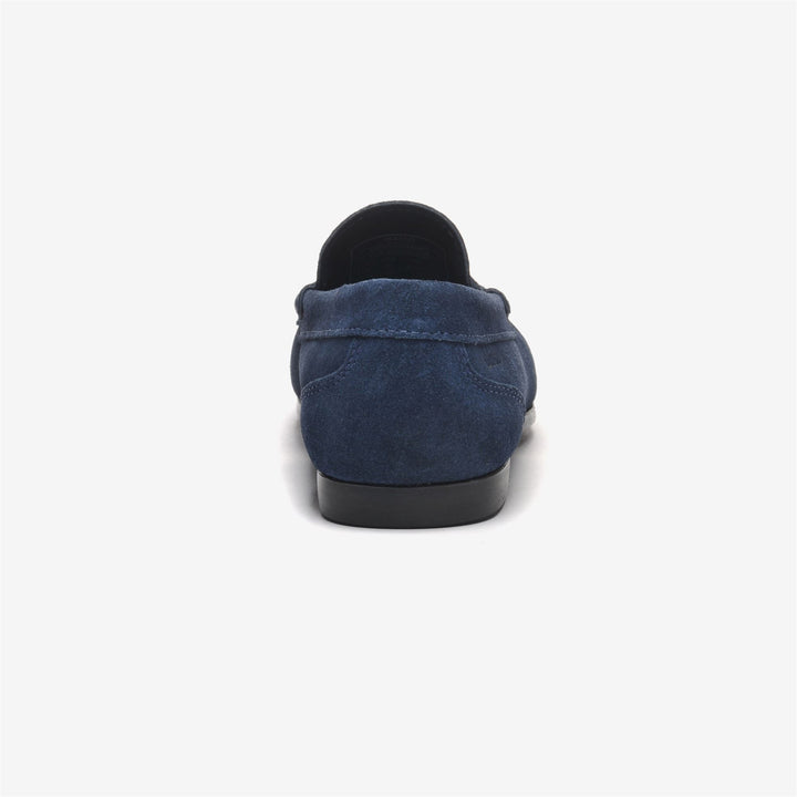 Powder Blue Men's Suede Driving Moccasins 5
