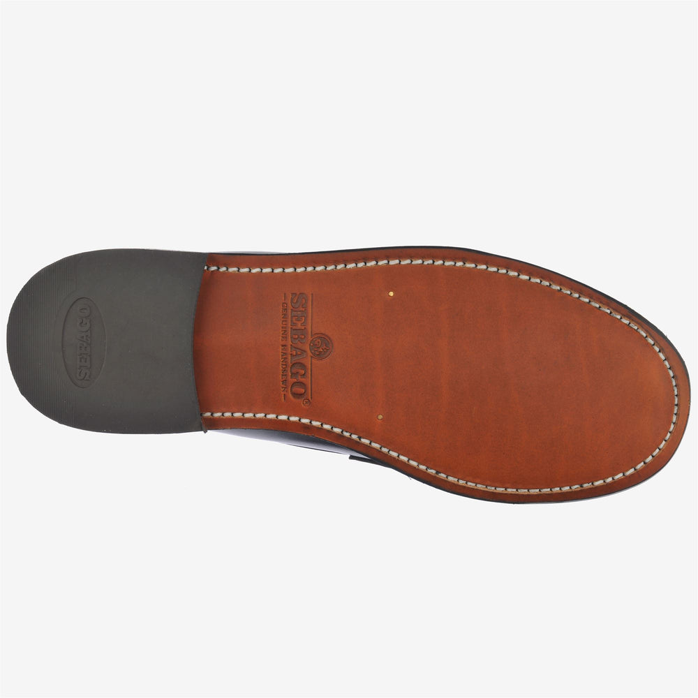 Mocasines de negocios negros de cuero para mujer 02