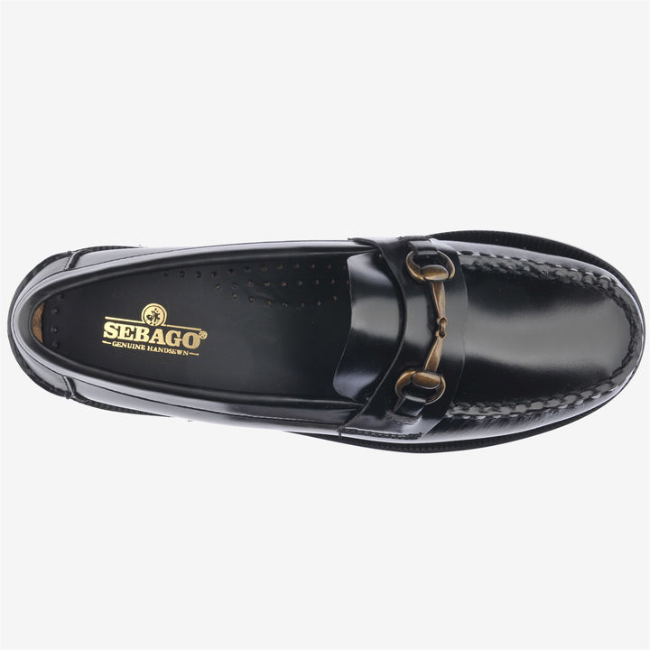 Mocasines de negocios negros de cuero para mujer 4
