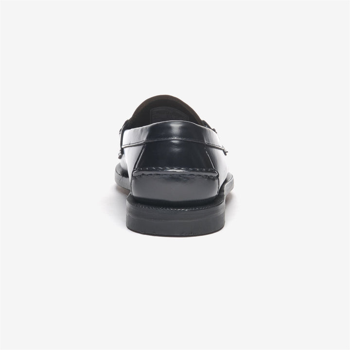 Mocasines de negocios negros de cuero para mujer 5