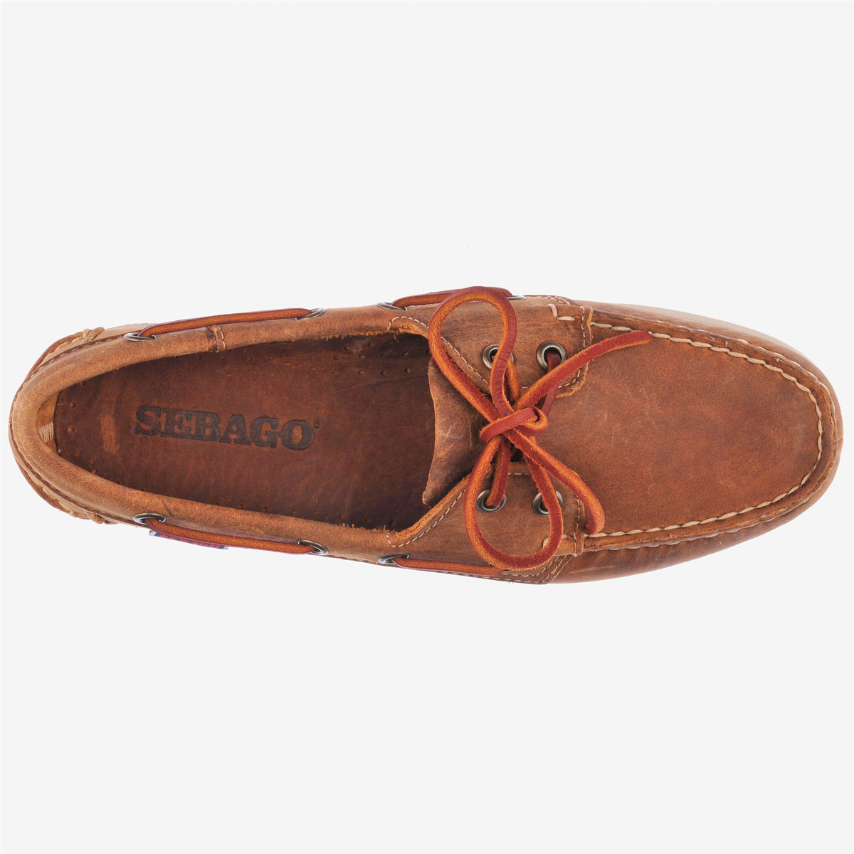 Brown Women's Leather Boat Shoe
