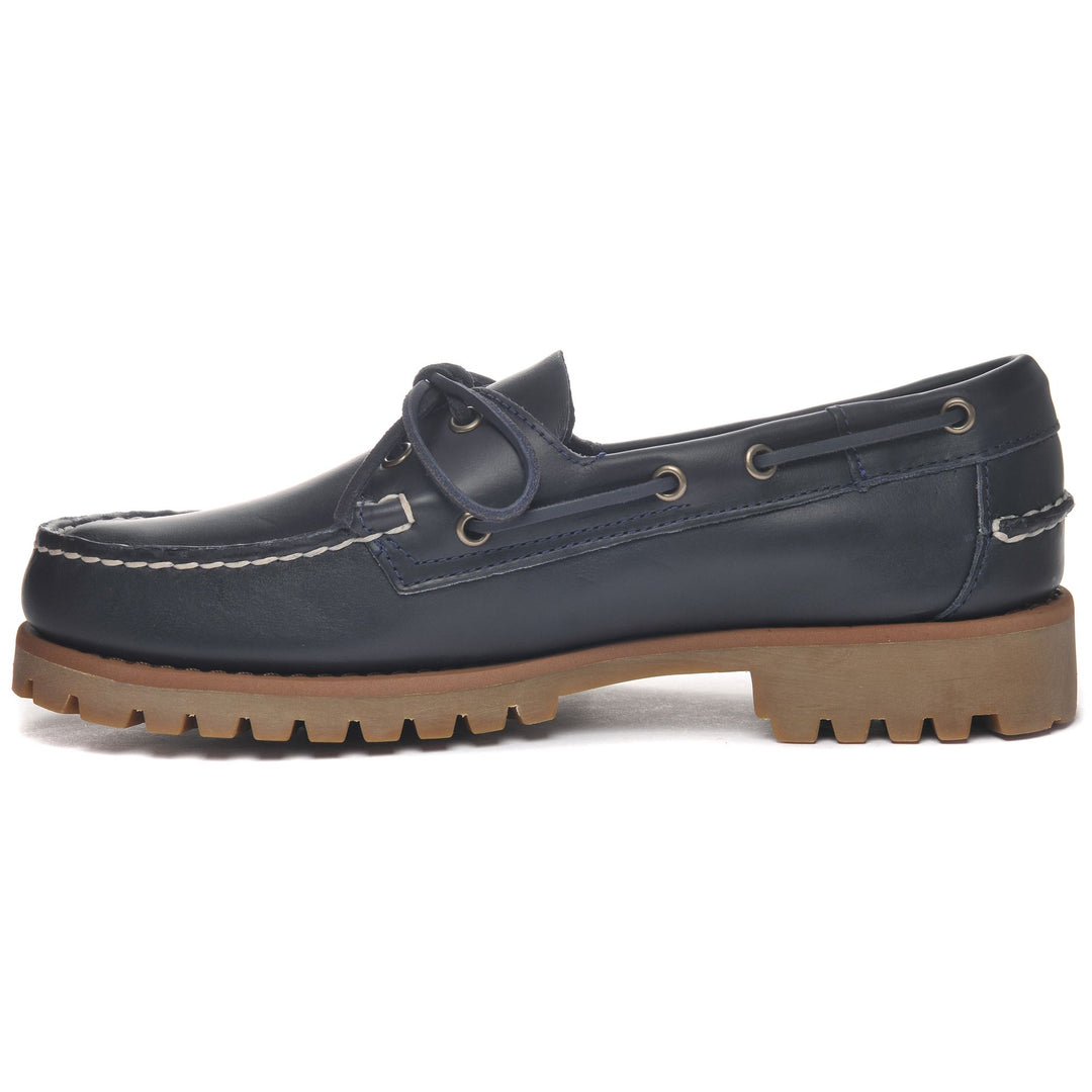 Navy blue Men's Outdoor Moccasin Boat Shoes main