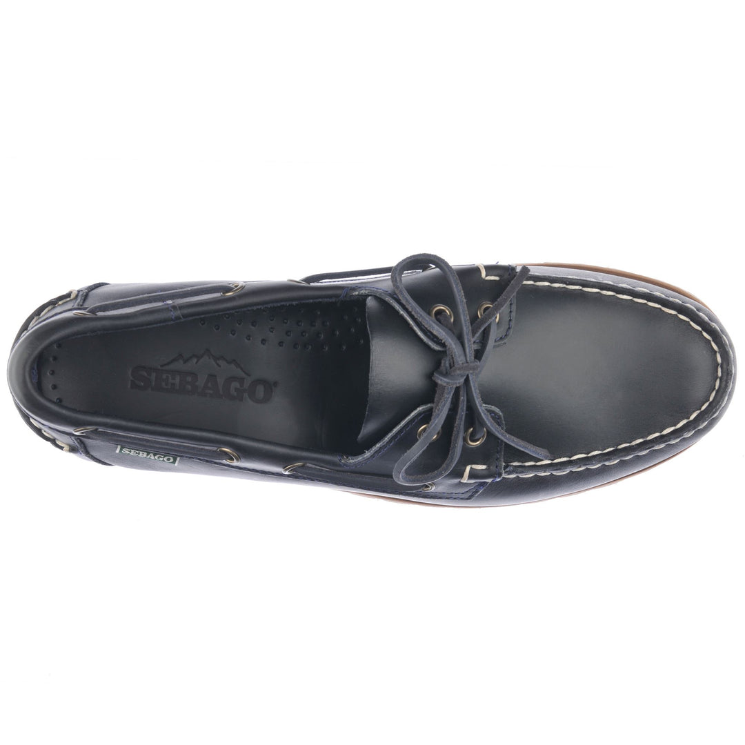 Navy blue Men's Outdoor Moccasin Boat Shoes main