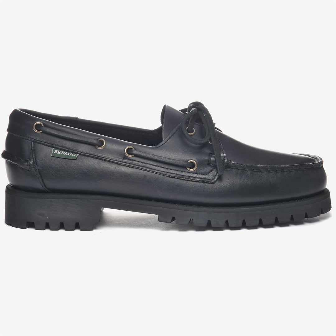 Black Men's Ranger Moccasins for Cold Weather and Stability 01
