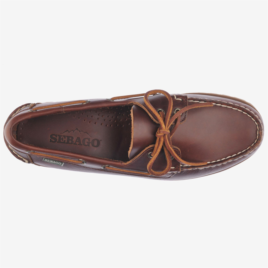 Brown Men's Leather Moccasin Footwear for Leisure main