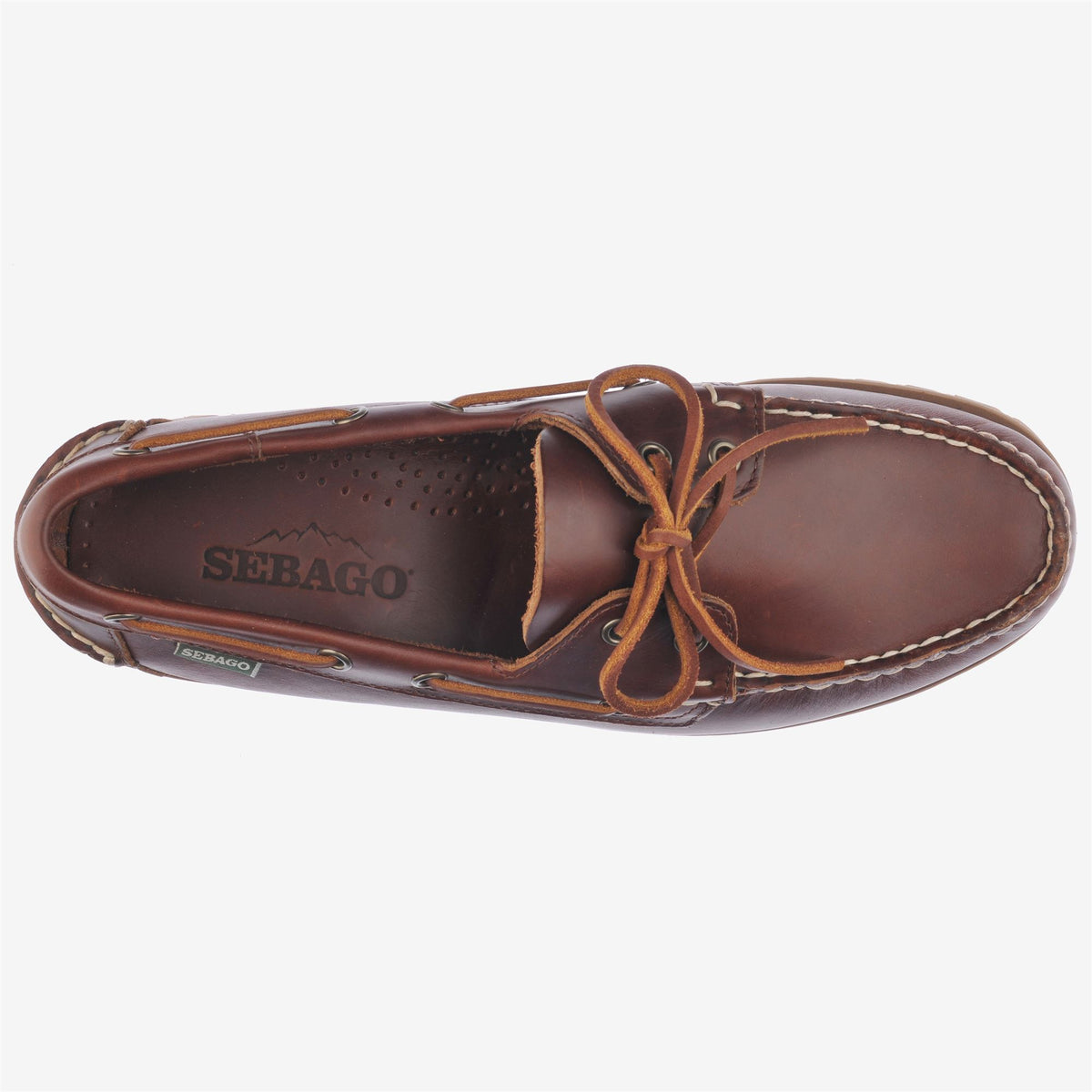 Brown Men's Leather Boat Shoe