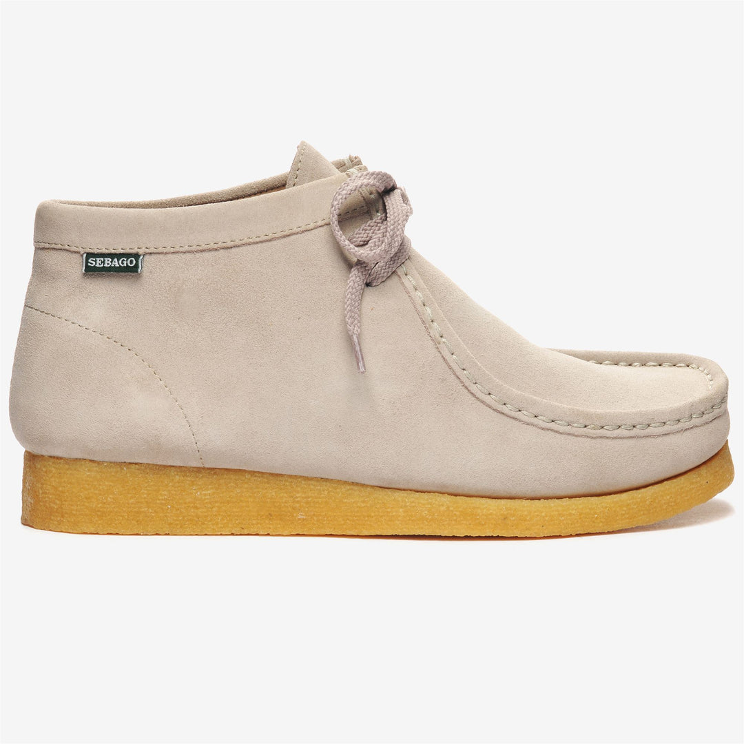 Mocassini da Uomo Beige Marrone a Taglio Medio per Tempo Libero 01