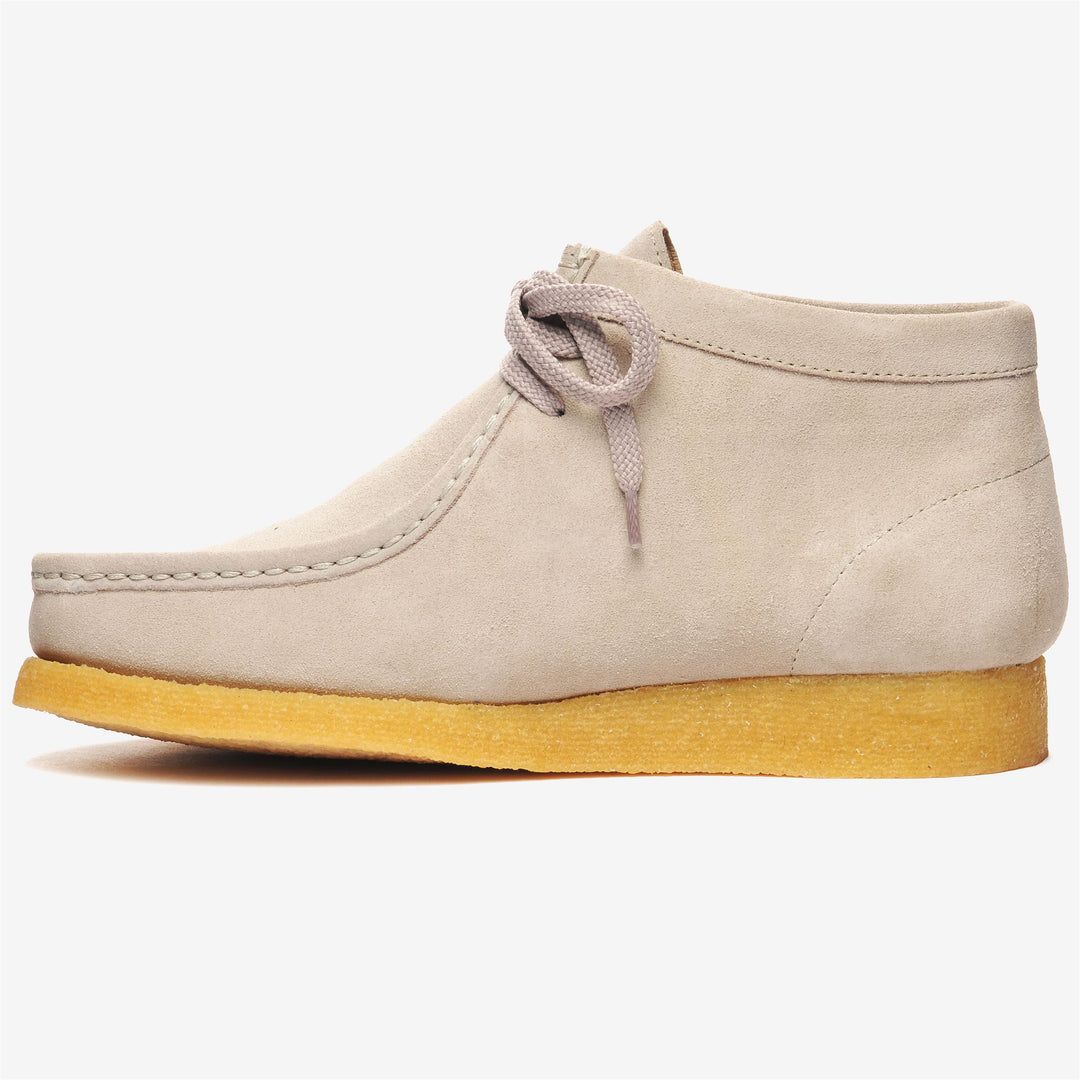 Mocasín de corte medio para hombre en color beige y marrón para el tiempo libre main