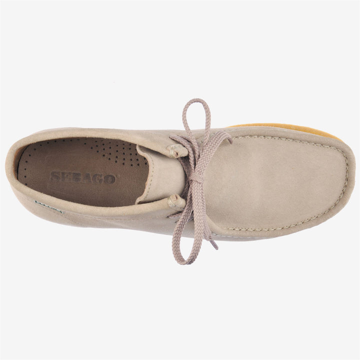 Beige Brown Men's Mid Cut Moccasin Footwear for Leisure 4