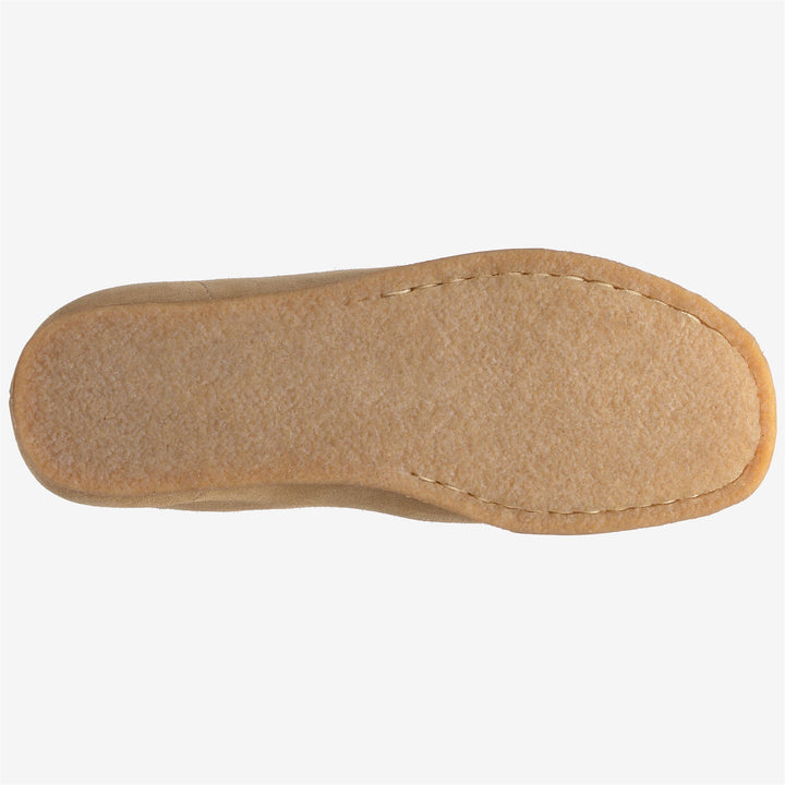 Beige Yellow Men's Mid Cut Moccasin Footwear for Leisure 2