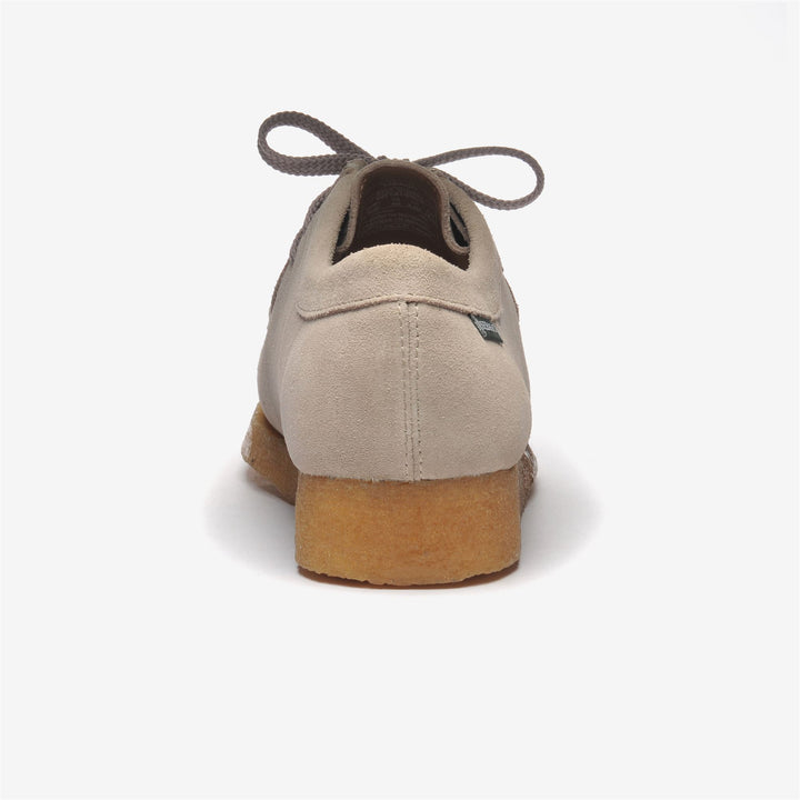 Beige Brown Men's Low Cut Leather Moccasins for Leisure 5