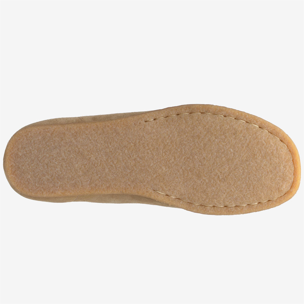 Beige Gelbe Herren Casual Leder Mokassins für die Freizeit 02