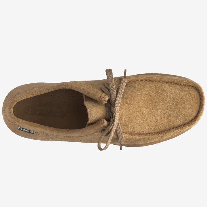 Beige Gelbe Herren Casual Leder Mokassins für die Freizeit 4