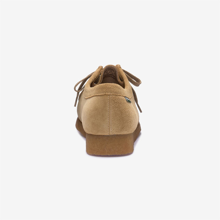 Mocassins décontractés en cuir beige et jaune pour homme, pour les loisirs 5