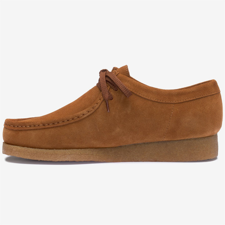 Cognac Orange Men's Leather Moccasin Footwear for Leisure 3