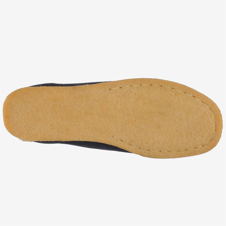 Mocassins décontractés en cuir bleu marine pour homme 2