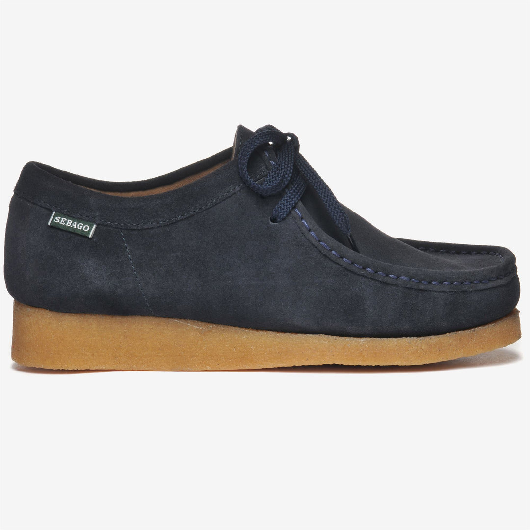 Marineblaue Herren-Leder-Mokassins 01