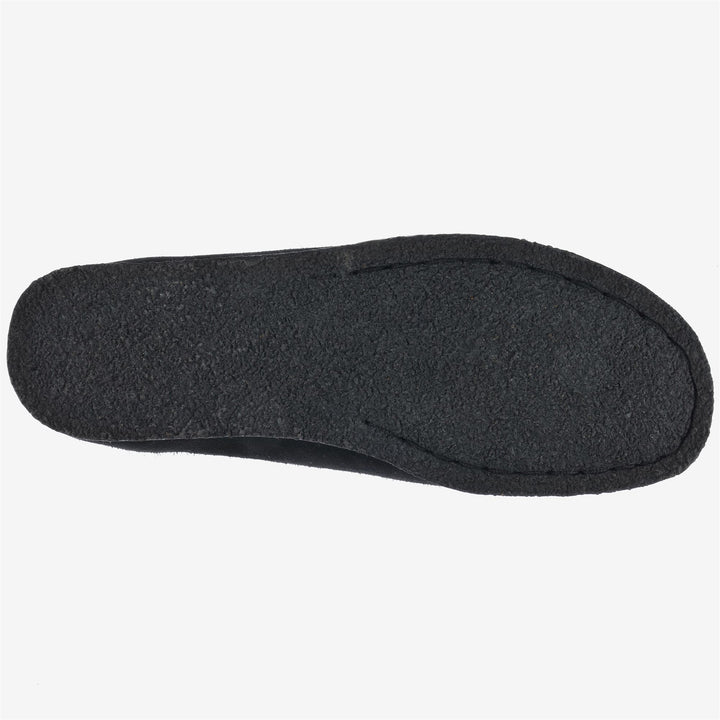 Black Men's Low Cut Leather Moccasins for Leisure 2