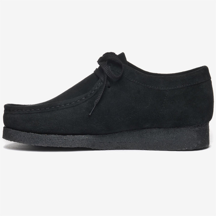 Black Men's Low Cut Leather Moccasins for Leisure 3