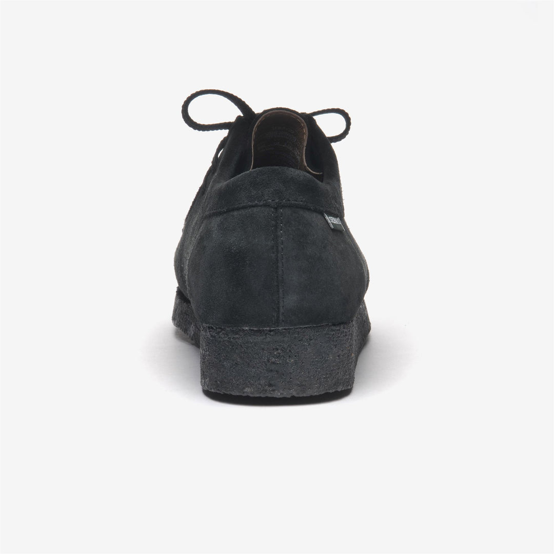 Black Men's Low Cut Leather Moccasins for Leisure main